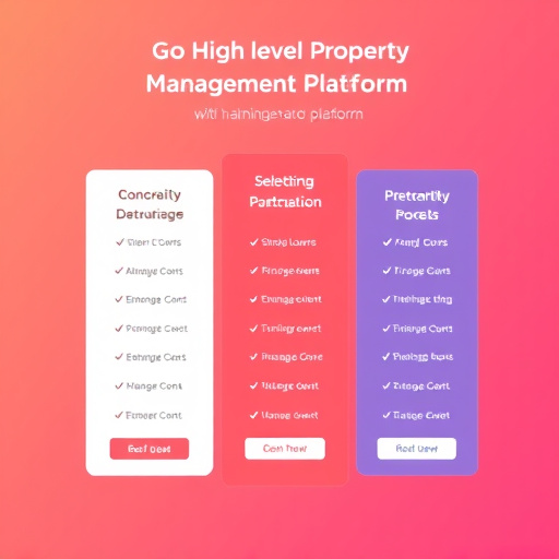 gohighlevel property management platform pricing