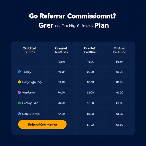 gohighlevel referral commission plan