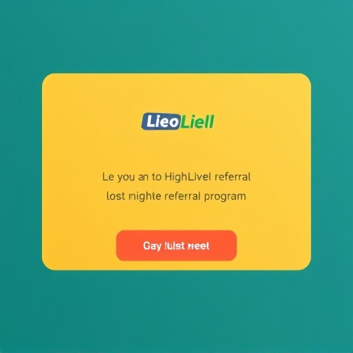 gohighlevel referral program