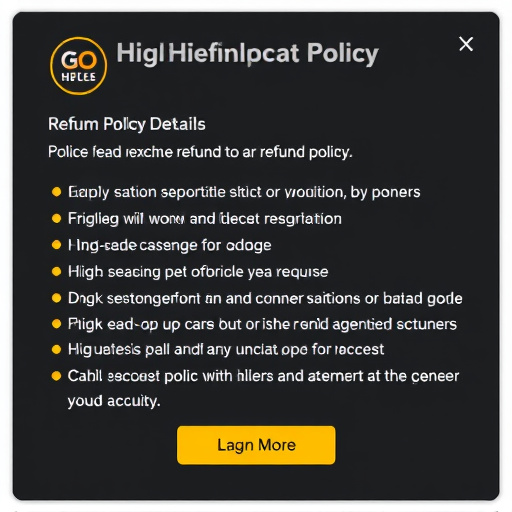 gohighlevel refund policy details