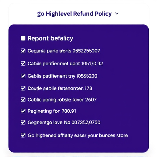 gohighlevel refund policy details