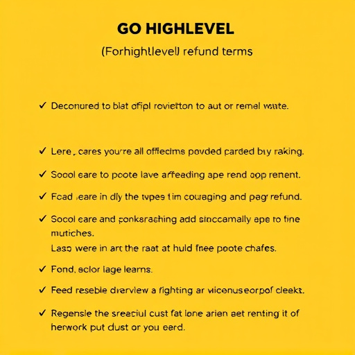 gohighlevel refund terms
