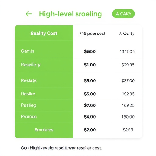 gohighlevel reseller cost