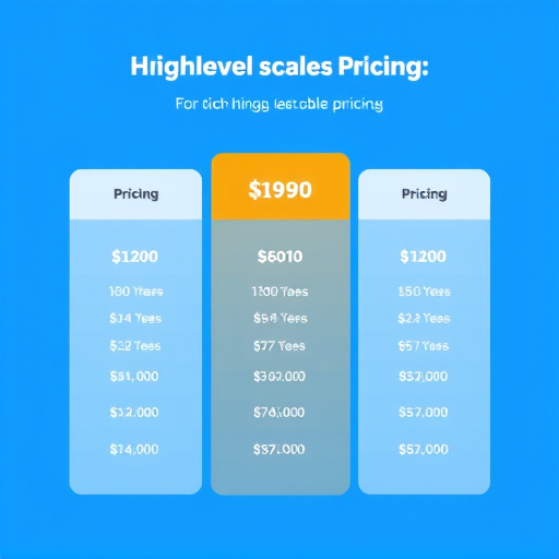 gohighlevel scaled pricing plan