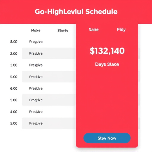 gohighlevel schedule management price