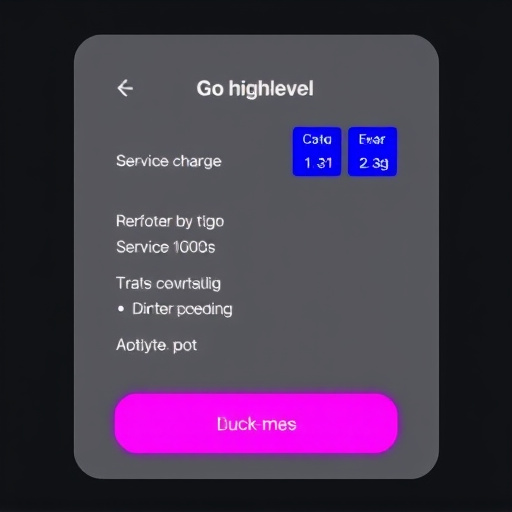 gohighlevel service charge details