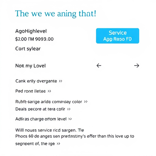 gohighlevel service charge details