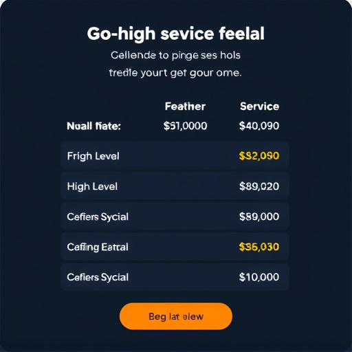 gohighlevel service fees