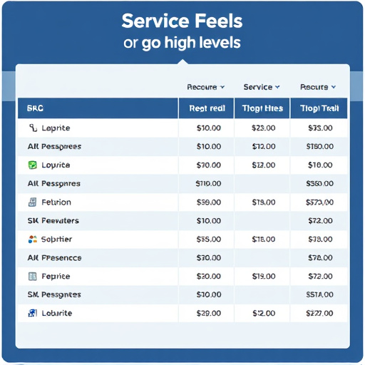 gohighlevel service fees
