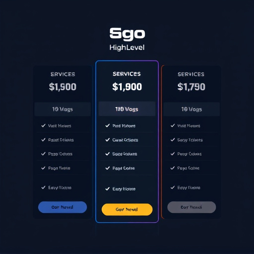 gohighlevel services pricing