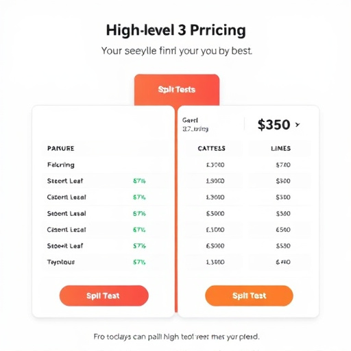 gohighlevel split test pricing