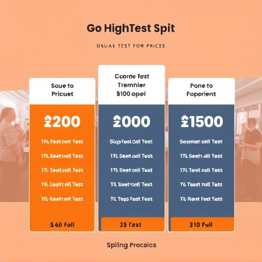 gohighlevel split test pricing
