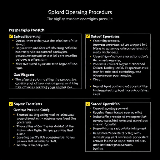 gohighlevel standard operating procedure templates