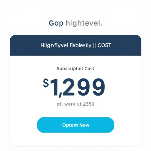 gohighlevel subscription cost