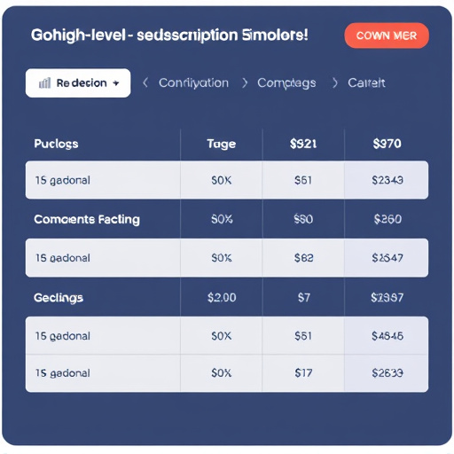 gohighlevel subscription cost breakdown