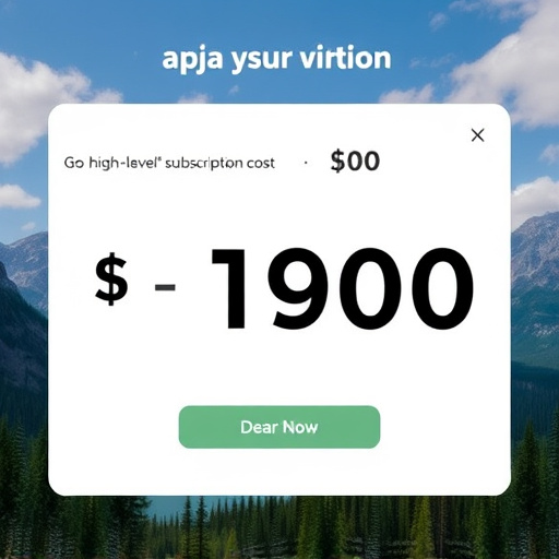 gohighlevel subscription cost canada
