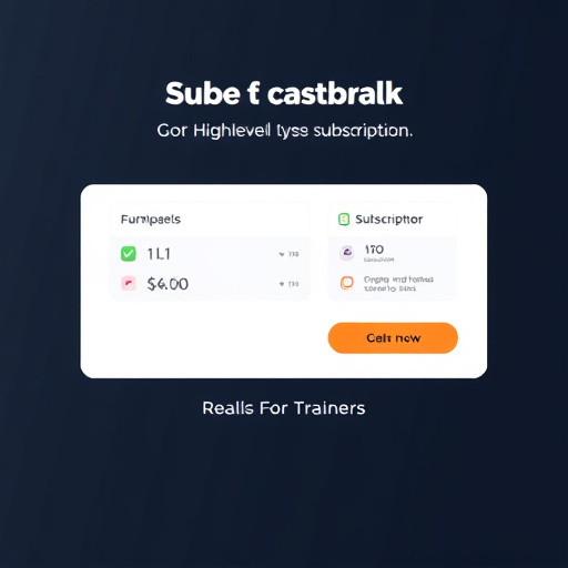 gohighlevel subscription cost for trainers