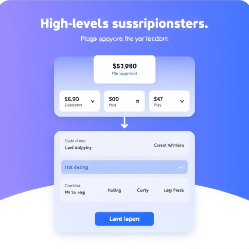 gohighlevel subscription fee structure