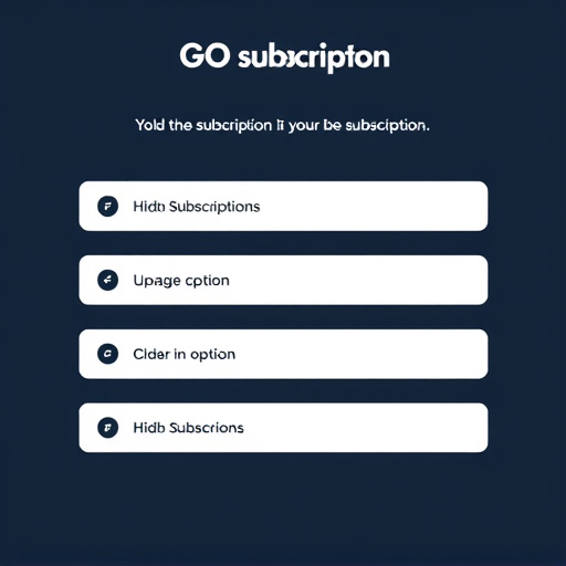gohighlevel subscription options