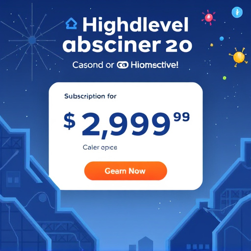 gohighlevel subscription price
