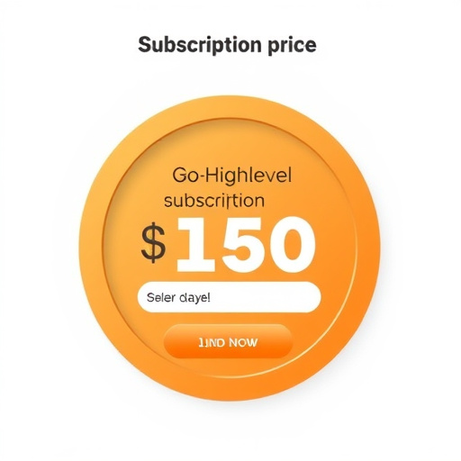 gohighlevel subscription price