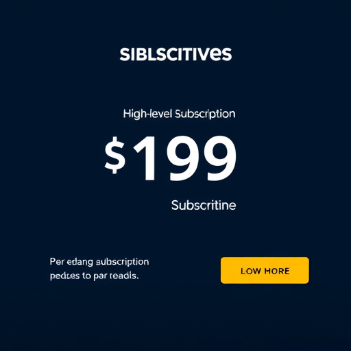 gohighlevel subscription price