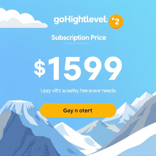 gohighlevel subscription price