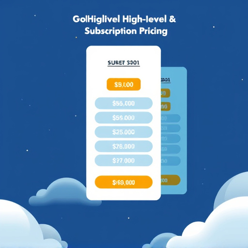 gohighlevel subscription pricing