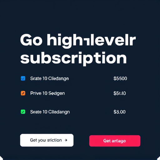 gohighlevel subscription rates