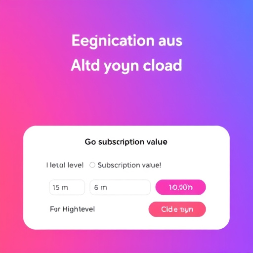 gohighlevel subscription value