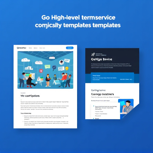 gohighlevel terms service templates
