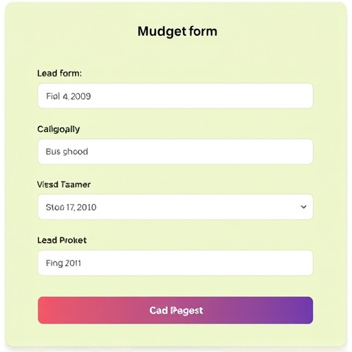 gohighlevel tiktok lead forms budget