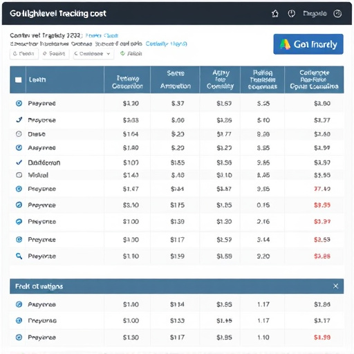 gohighlevel tracking cost overview