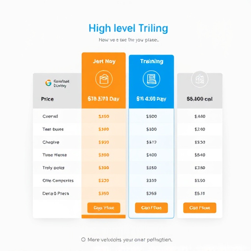 gohighlevel training pricing