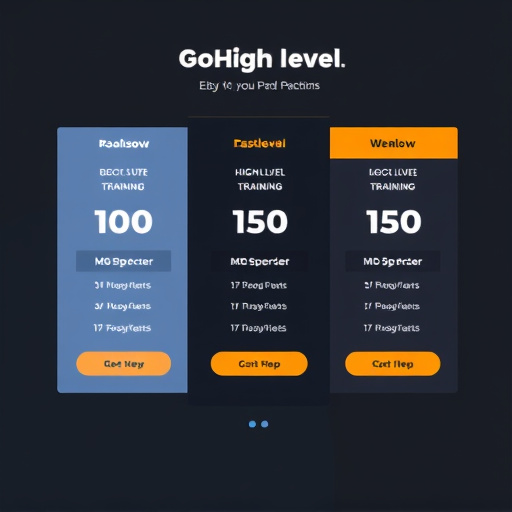 gohighlevel training pricing