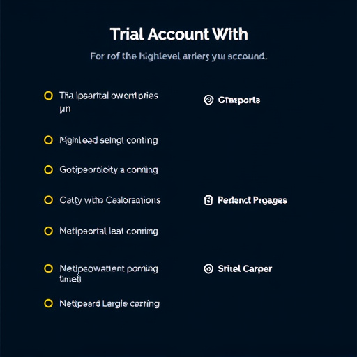 gohighlevel trial account benefits