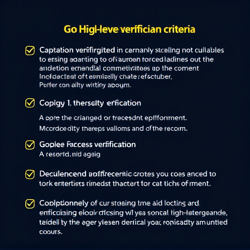 gohighlevel verification criteria
