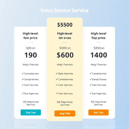 gohighlevel voice service pricing