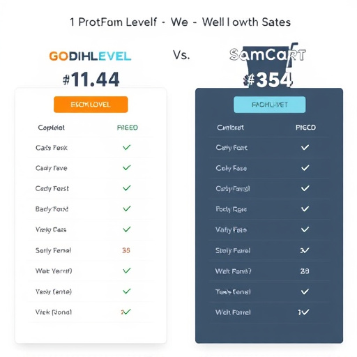 gohighlevel vs samcart pricing comparison