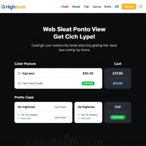 gohighlevel website cost