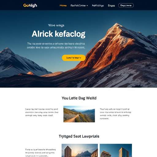 gohighlevel website templates