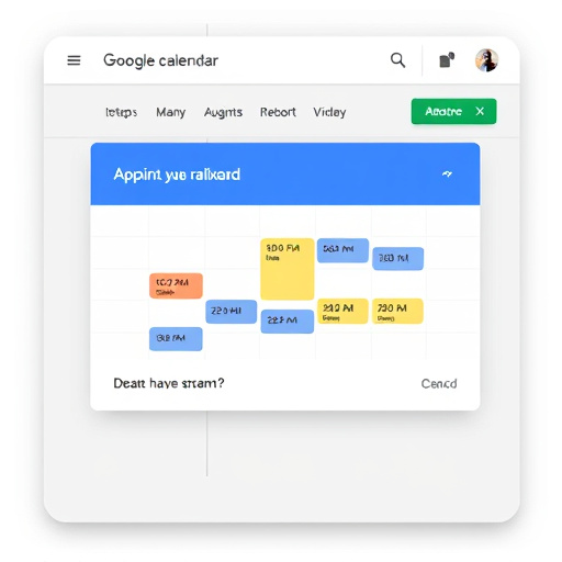 google calendar appointment scheduling