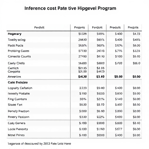 highlevel agency program cost
