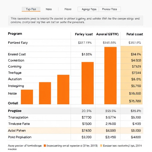 highlevel agency program cost