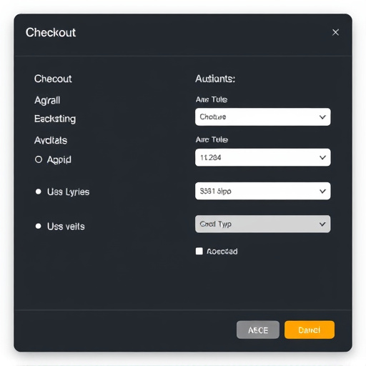 highlevel checkout setup