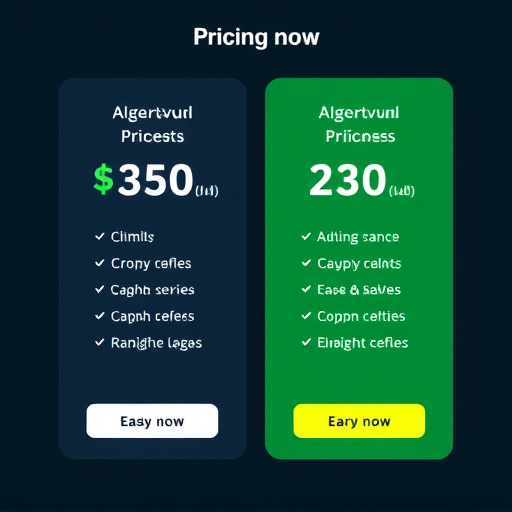 highlevel custom algorithm pricing