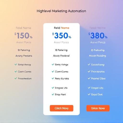 highlevel marketing automation pricing