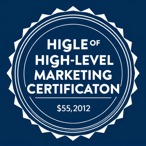 highlevel marketing certification