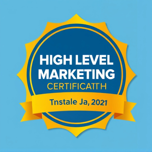 highlevel marketing certification