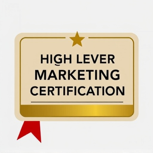 highlevel marketing certification